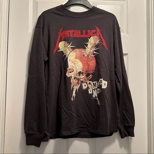 💥SOLD ON DEPOP💥 Metallica Damage Inc Long sleeve graphic t shirt